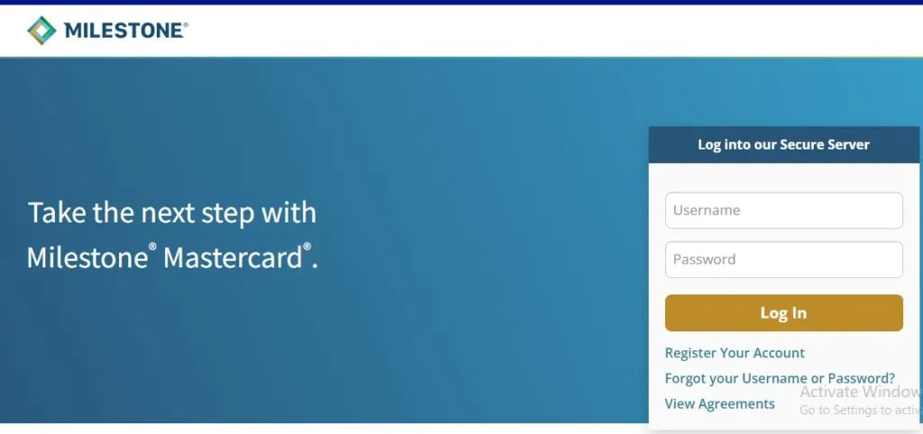 mymilestonecard register